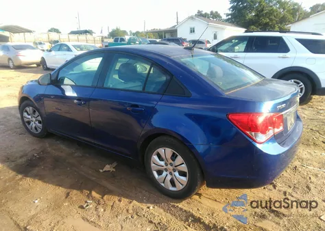 2013 Chevrolet Cruze Ls Auto из США, поврежденный, VIN 1G1PA5SG2D7282859